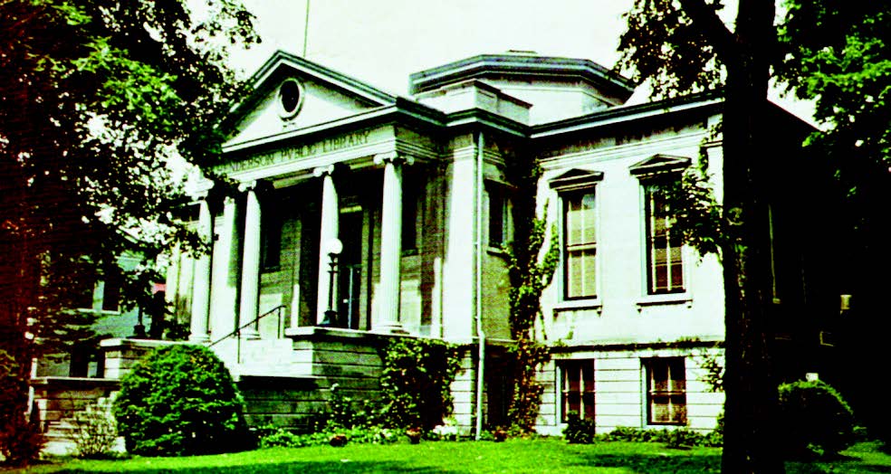 Historical image of the library back in the 1960s
