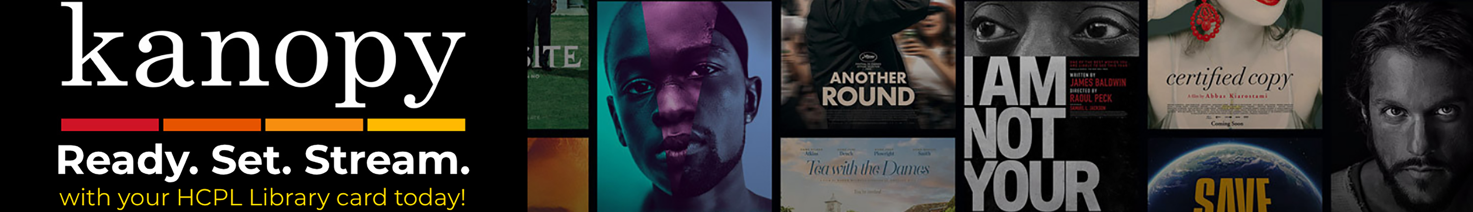 Kanopy: Ready. Set. Stream.