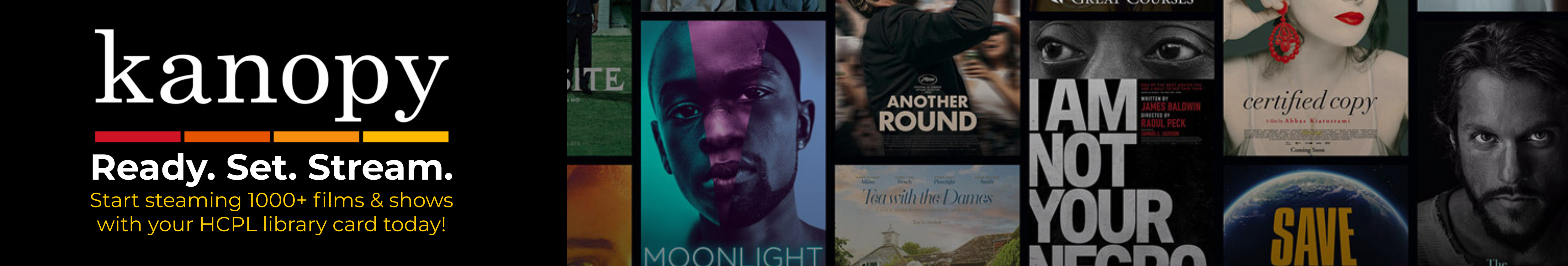 A link to Kanopy, a free online streaming site
