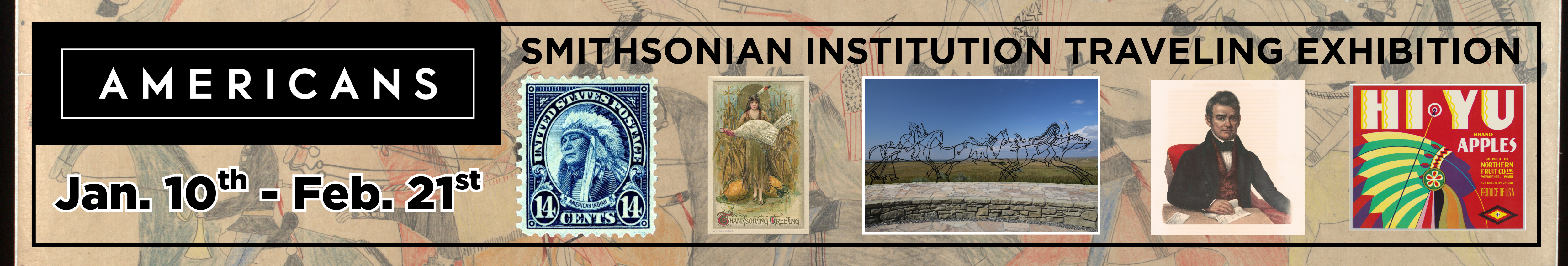 Americans Display from the Smithsonian