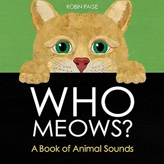 Cover for "Who meows?"