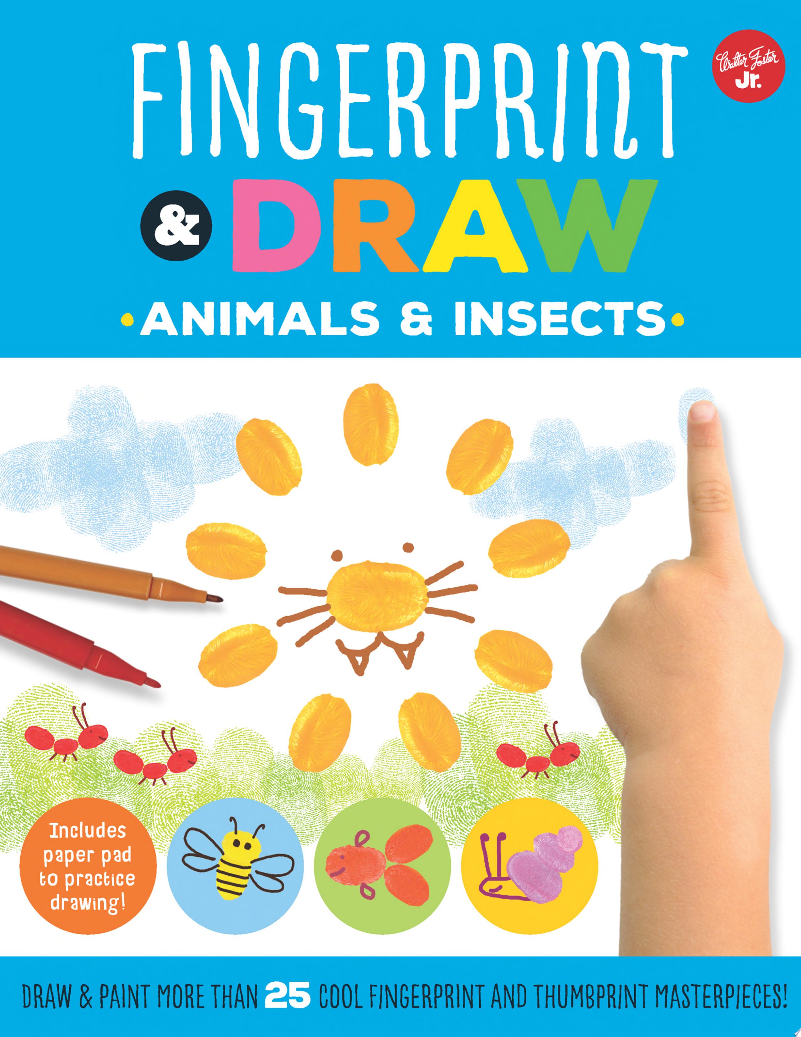 Image for "Fingerprint &amp; Draw: Animals &amp; Insects"
