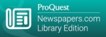 Newspapers.com Library Edition database logo