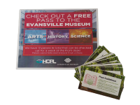 Evansville Museum (Library Pass) library of things item at the library