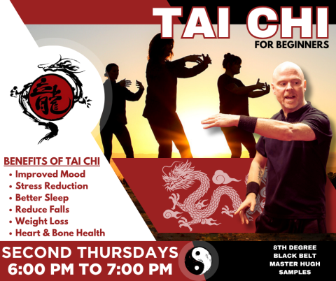 People practicing tai chi