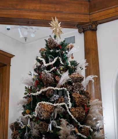 a photo of the Victorian Christmas Tree from 2024