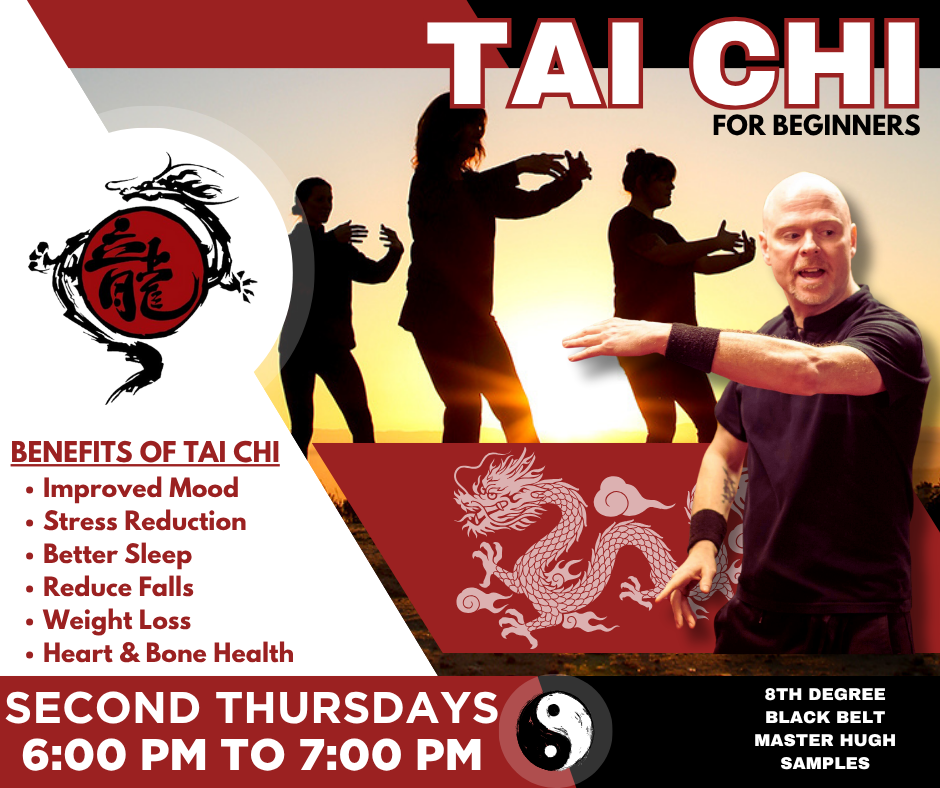 People practicing tai chi