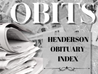 Henderson County Obituary Index