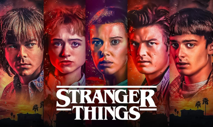 Photo of the Stranger Things cast